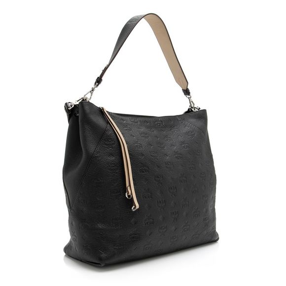 MCM Embossed Leather Klara Large Hobo - Picture 2 of 13